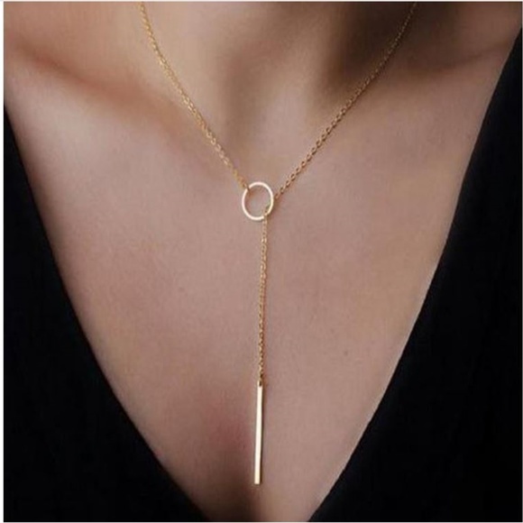Jewelry - 🥰Romantic Bar and Circle Necklace